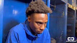Holding back tears, Jaxson Robinson’s collegiate career and Kentucky career both come to an end tonight. “Man, it’s been a ride.” Says coming to Kentucky was “life changing” for him. Full video: https://m.youtube.com/@CatsCoverage/videos | Cats Coverage