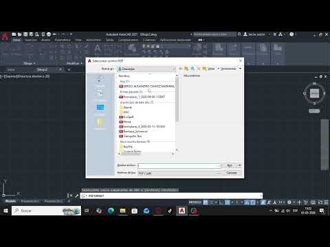 COMO IMPORTAR UN PDF A AUTOCAD PARA COMENZAR CON TU PLANO ELECTRICO