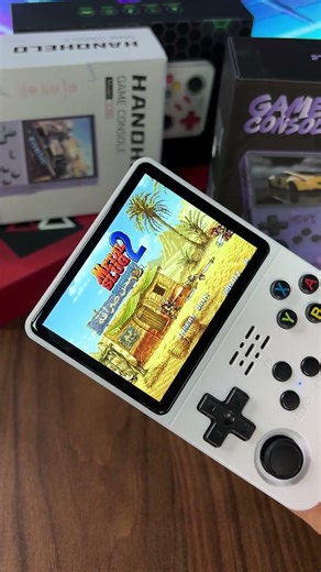 GAMINJA R36 Handheld Game Console #retrogaming #gaming #gaminja #playstation #gameconsole #retro