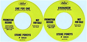 Stone Poneys - Evergreen / One For One