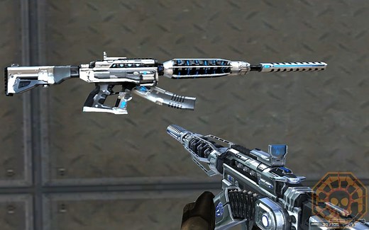 【CF】 穿越火线 国服 || 激光毁灭者II (M4A1-S UnderTech Silver) !