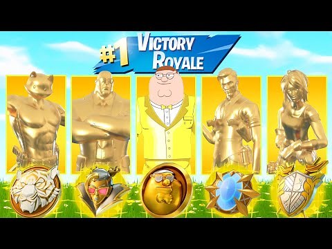 The *RANDOM* GOLD BOSS Challenge In Fortnite