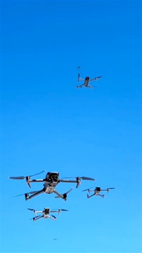 Imagine Seeing THIS Many DJI Drones Flying! 😳🚁 #dji #drone