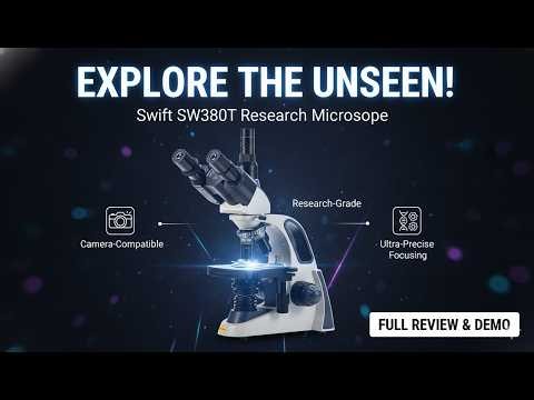 Swift SW380T Microscope Review – Best Lab Compound Microscope Worth It?