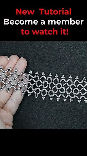 How to Make an Elegant Netted Bracelet in 10 minutes? #beadedbracelet #beadingtutorials #handmade