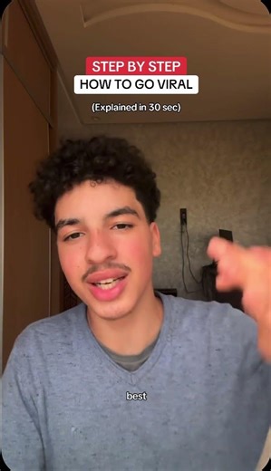 GO VIRAL step by step…#goviral #howtogoviral #goviralnow #viraleasy