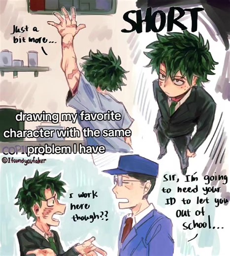 Drawing My Hero Academia's Izuku Midoriya