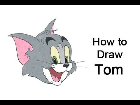 How to Draw Tom (Tom and Jerry)