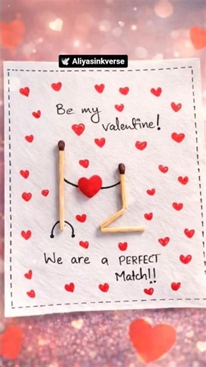 🌹Valentine’s Day Special💌💘#art#drawing#craft #diy#valentinesday #shorts#ytshorts#love#couple goals