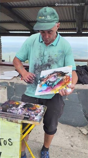 2 Minutes Spray Paint Art That Looks Unreal 🤯