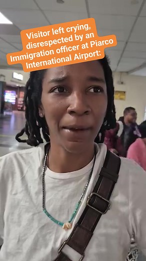 149K views · 1.3K reactions | Visitor left crying, disrespected by an Immigration officer at Piarco International Airport:: Video courtesy Wendell Eversley. | Reloaded News Alert | Facebook