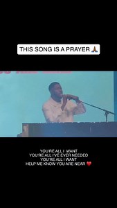 ‘’Help me know You are near’’ that’s my prayer😭 Feel free to worship along with us on YouTube 🖤 | CalledOut Music