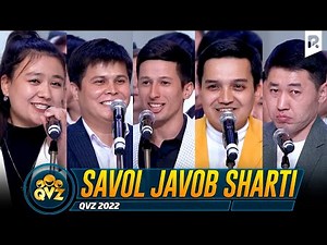 QVZ 2022 - Savol javob sharti