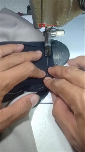 how to install round earrings so that the stitches are not visible.. #sewing #sewinghacks #tailor