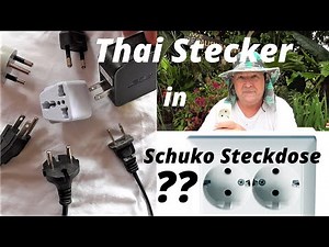 Thailand Ausgewandert. Schuko Steckdosen im Neubau ? Alles über Thai Stecker und Steckdosen Thailand