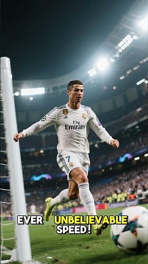 Ronaldo’s Fastest Goals Ever – Unbelievable Speed