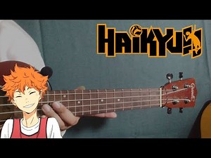 Haikyuu commercial break melodi ukulele tutorial|| Tutorial easy
