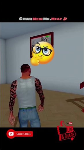 Horror Mr. meat #gta #indianbikedriving3d #indianbikesdriving3dnewtodayupdate