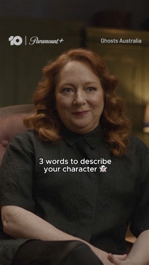 We tasked the cast of Ghosts Australia to describe their character in 3 words... 👻✨ #GhostsAU | Starts Sunday 8.30 on Channel 10 and Paramount | Watch Stream Free | Channel 10