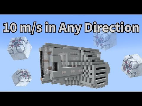 Using Floataters to Make a Working Minecraft Spaceship (April Fools Snapshot)