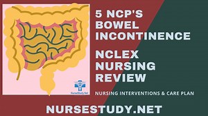 Bowel Incontinence Nursing Diagnosis & Care Plan - NurseStudy.Net