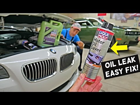 OIL LEAK FIX THE EASIEST WAY, HOW TO FIX OIL LEAK