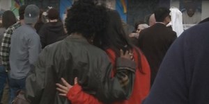 Crowds gather to pay tribute to the victims of the tragedy at Club Q one year later