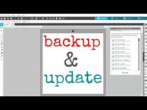 How to Backup and Update Silhouette Design Studio on PC