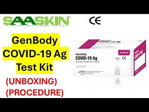 Genbody Covid-19 Antigen Ag Rapid Test Kit | Unboxing & Test Procedure