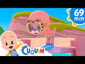 Let's go to the beach and more Nursery Rhymes by Cleo and Cuquin | Children Songs
