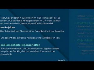 Erkundung der „Neuen Funktionen“ des .NET Framework 3.5 für Ihre Migrationsstrategie