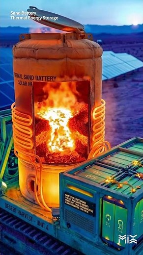 Robotics #127 | The Sand Battery (Thermal Energy Storage) | Arid Deserts & Hyper Arid Zones Series