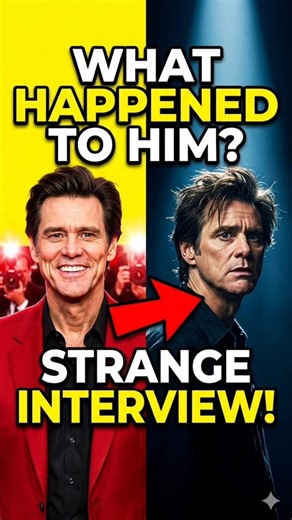 💀 WHAT HAPPENED TO JIM CARREY? 😳 STRANGE INTERVIEW!