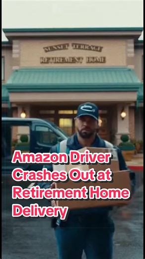 Amazon driver crashes out at retirement at home delivery #publicfreakout #Cashout #deliverydriver #amazon #AmazonDSP