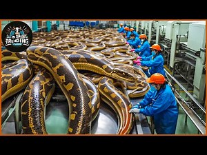 How Chinese Farmers Raise Ostriches for Meat and Leather in Processing Factory | Farming Documentary