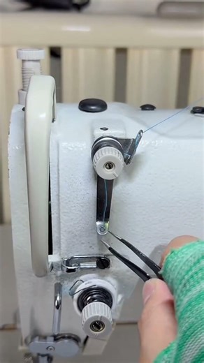 The Secret to Perfect Single Needle Threading Nobody Knows |#shorts|#viral