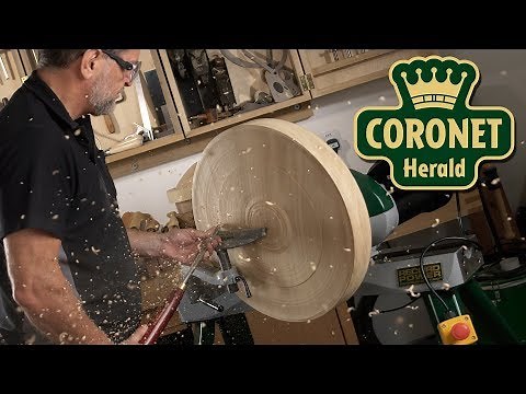 Coronet Herald Heavy Duty Cast Iron Electronic Variable Speed Lathe from Record Power