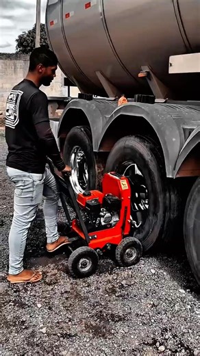 Truck Wheel Rim Polishing Work Tool Using Portable Polishing Machine #worktool