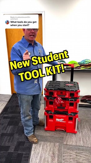 New Student Tool Kit at Western Welding Academy