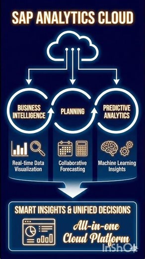 SAP Analytics Cloud - Explained in 30 seconds