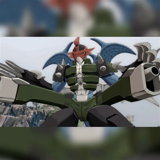 Veemon is a new type of Digimon only recently discovered. It is a surviving member of a species that once thrived in the dawn of the Digital World. This allows it to use Digi-Eggs to perform a type of pseudo-Digivolution known as Armor Digivolution. Of all its peers, Veemon is among the best Combat Species. It possesses a hidden power, and uses Armor Digivolution to bring out its explosive abilities. Though a troublemaker and a prankster by nature, Veemon also has a strong sense of justice. Veem