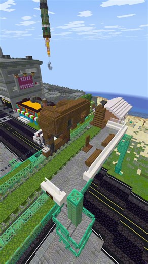 The First Moving Minecraft Tram