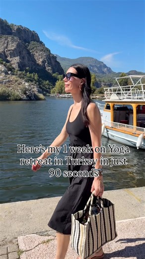 Here’s my 1 week on Yoga retreat in Turkey in just 90 seconds | The Face Yoga Expert