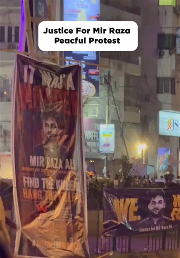 Justice For Mir Raza — Chaar Minar Protest Explained