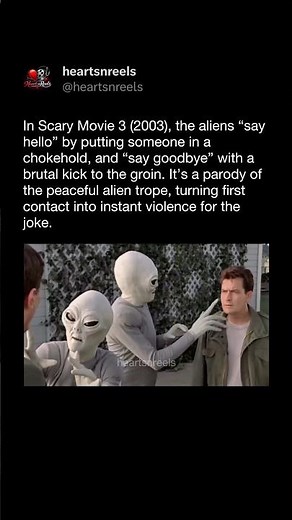 Scary Movie 3 (2003) The Aliens Have the Most Violent Way of Saying Hello