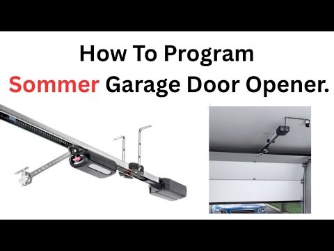 How To Program Sommer Garage Door Opener | Remote Setup & Reset Guide 