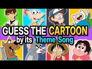 Guess The CARTOON by its Theme Song 🎵 Music Quiz