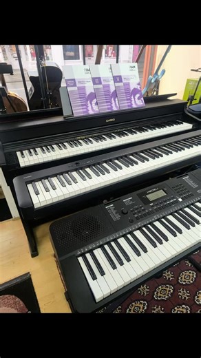 🎹 Keyboards & Digital Pianos for Every Musician 🎹 Whether you're just starting your musical journey or looking to upgrade to something with real expressive feel, we’ve got a full range of keyboards and digital pianos ready to try in the shop. From compact beginner keyboards to weighted 88-key digital pianos, everything is set up and playable in store so you can feel the action, compare sounds, and find the one that fits your style. If you need advice on features or what suits your level, we’ll