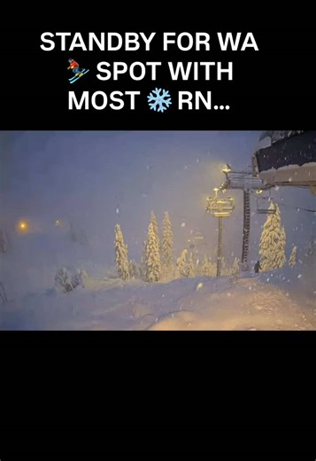 Good news for Washington skiers and snowboarders: lots of heavy mountain snow is falling this week, with more to come! @Lauren Donovan @Claire Anderson #wawx #washington #seattle #winterweather #skiszn