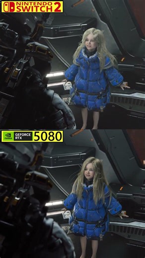 Pragmata Nintendo Switch 2 vs PC RTX 5080 Path Tracing Graphics Comparison